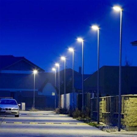 30W LED gatvės šviestuvas, pilkas, 6500K