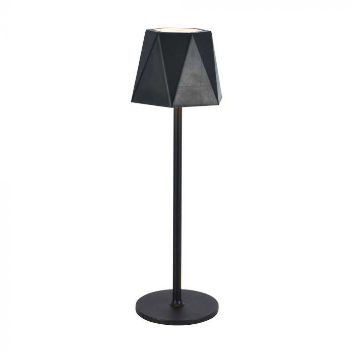 1,5W LED įkraunamas stalo šviestuvas, juodas, 3000-6000K, dimeriuojamas