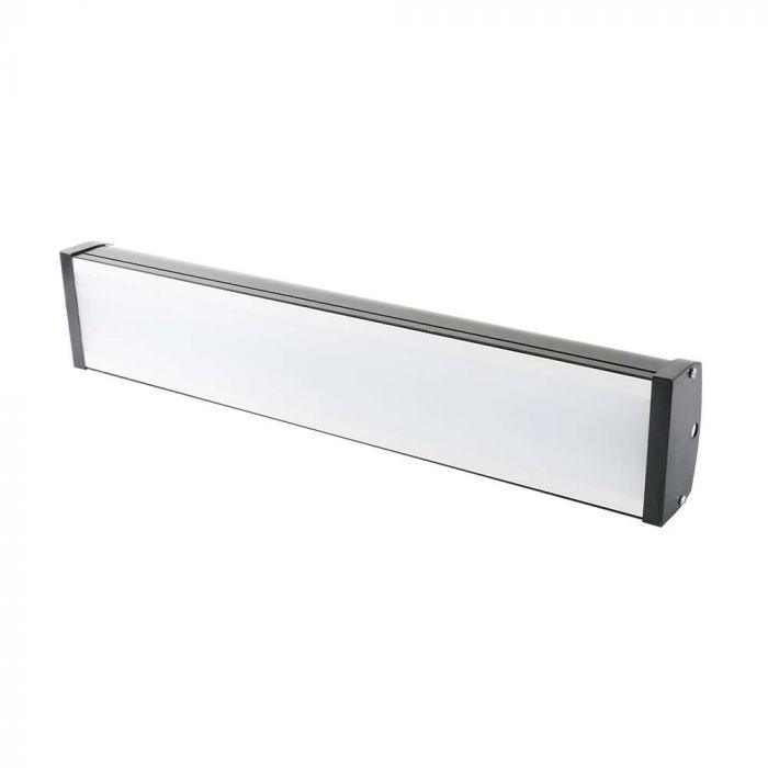100W LED linijinis sandėlio šviestuvas, juodas, 4000K