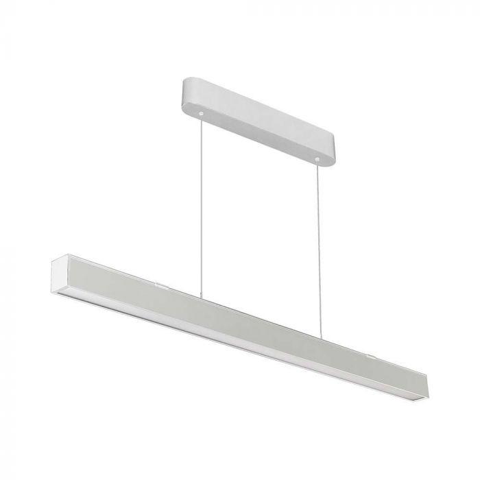 40W LED pakabinamas linijinis šviestuvas, baltas, 3000/4000/6400K