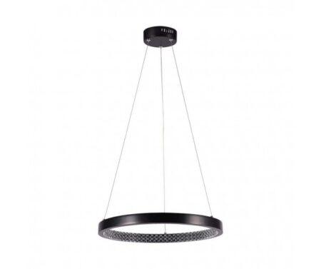19W LED pakabinamas šviestuvas, juodas, 3000K