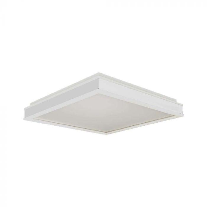 48W LED paviršinis šviestuvas, baltas, 4000K, dimeriuojamas