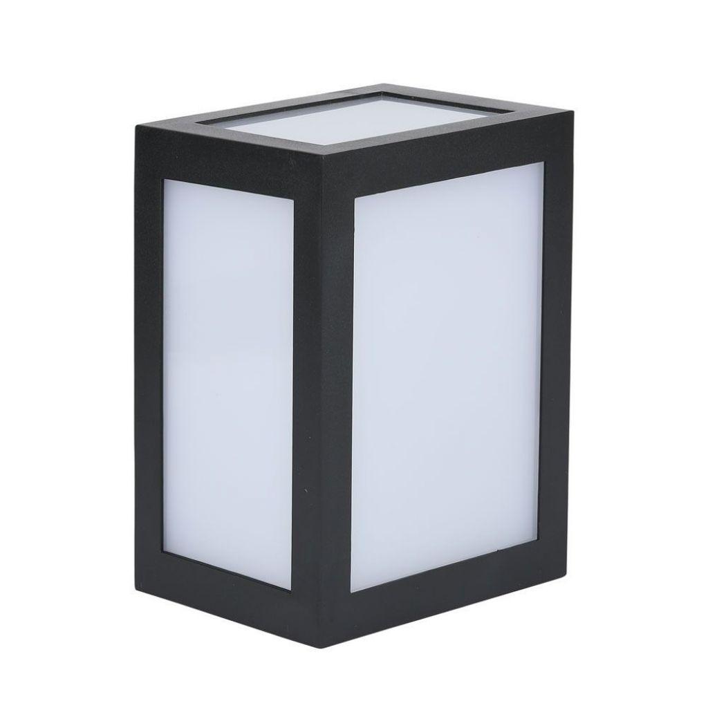 12W LED sieninis šviestuvas, juodas, 3000K - Image 3
