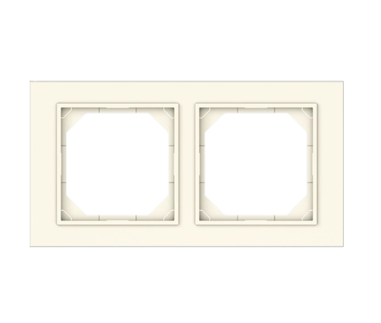 Rėmelis QUADRUM QR 1000 FIT LINE, 2 vietų, dramblio kaulo sp.
