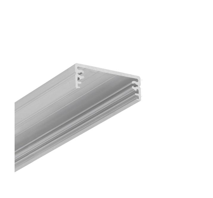 LED juostos profilis WIDE24 G/W, neanoduotas aliuminis, 2m - Image 2