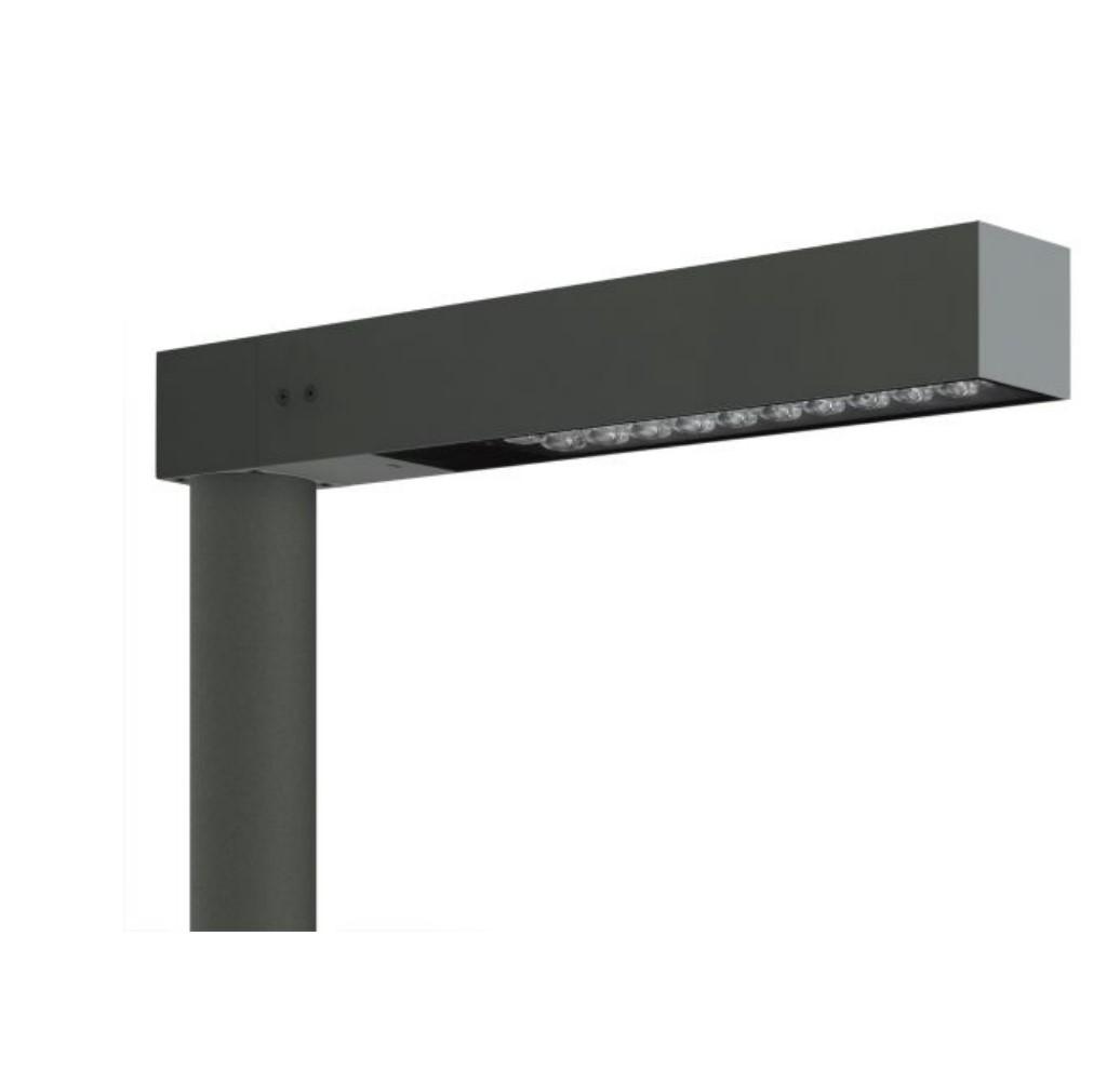 35W LED gatvės šviestuvas FLAG 430 POST, antracito sp., 4000K, 95° - Image 2