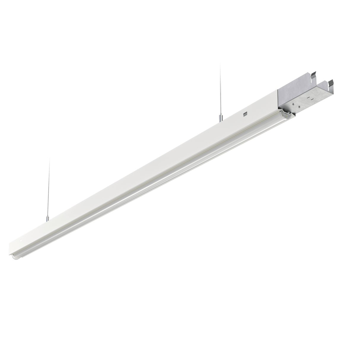 57W LED pakabinamas linijinis šviestuvas LUGTRACK SLIM, baltas, 4000K