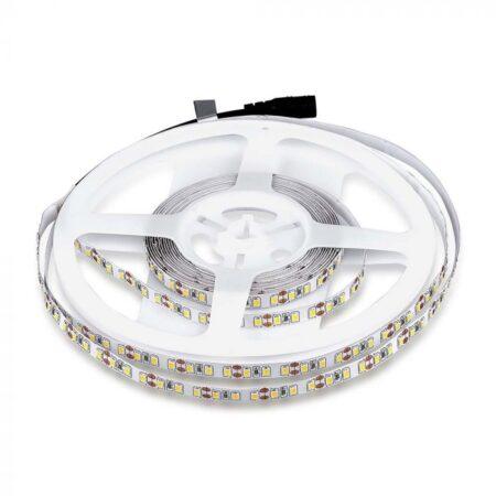 8W/m LED juosta, 120LED/m, 3000K, 12V, 5m ritė