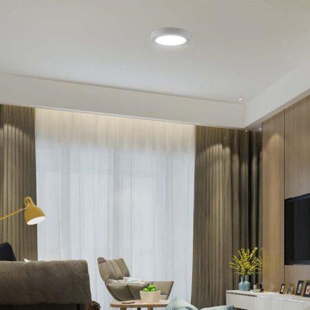6W LED paviršinė panelė, balta, 4000K, SAMSUNG LED chip