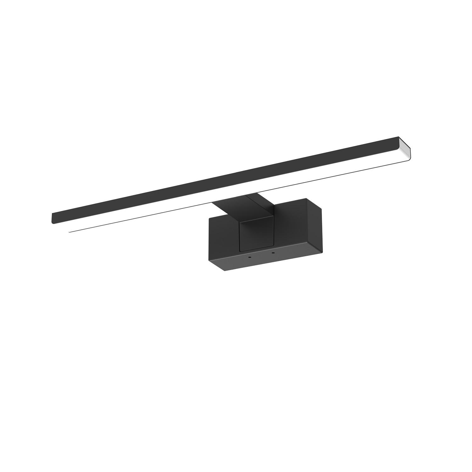 8W LED veidrodžio šviestuvas LUMIREFLECT, juodas, 4000K, IP44 - Image 3