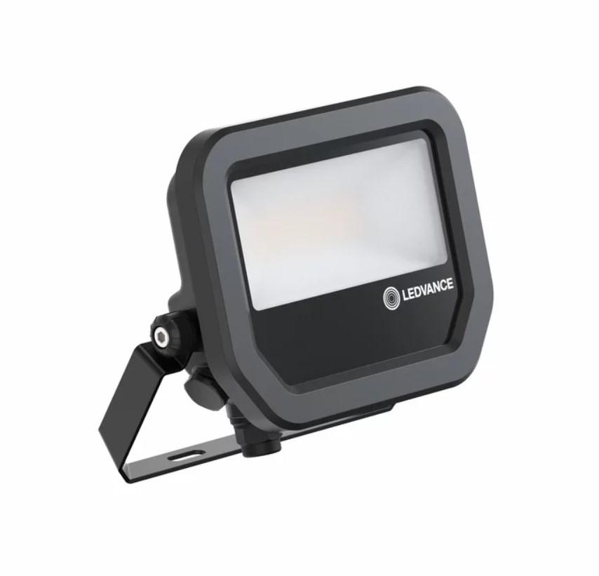 6-8W LED prožektorius FL 10 GEN4, juodas, 4000K, IP66