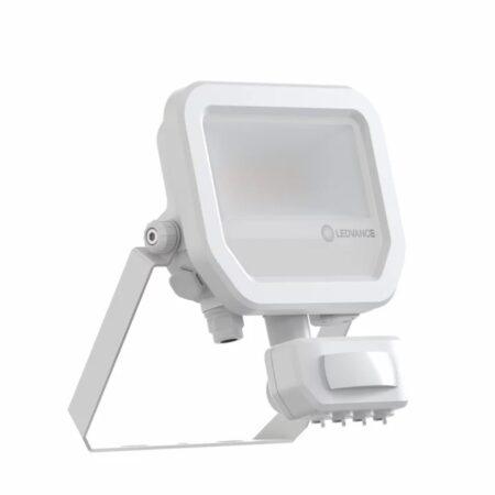 6-8W LED prožektorius FL 10 GEN4, baltas, 4000K, IP65, su judesio davikliu