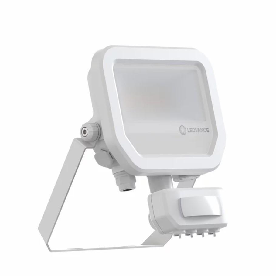 6-8W LED prožektorius FL 10 GEN4, baltas, 4000K, IP65, su judesio davikliu