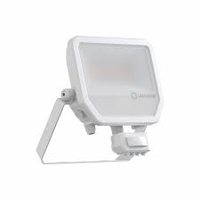 27-41W LED prožektorius FL 50 GEN4, baltas, 3000K, IP65, su judesio davikliu