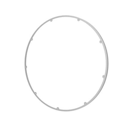 Šviestuvo SURFACE FLAT ROUND rėmelis, sidabro sp., 500mm