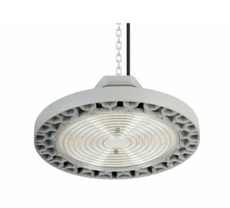 101W LED UFO šviestuvas OCULUS, pilkas, 4000K, IP66, DALI