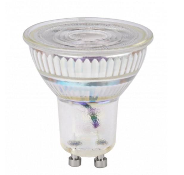 6W LED lemputė, GU10, 120°, 4500K, dimeriuojama