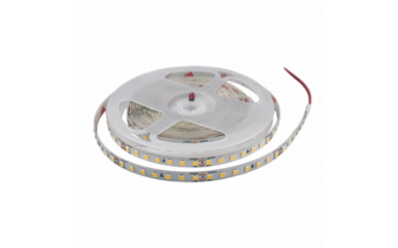 10W/m LED juosta, 24V, 126LED/m, 3000K, 5m ritė