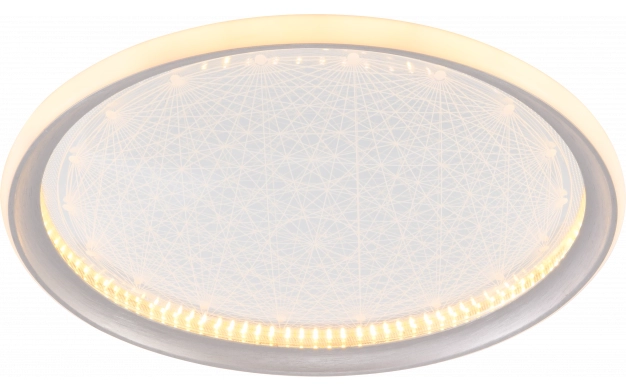 42W LED paviršinis šviestuvas, sidabro sp., 3000K-6000K, dimeriuojamas - Image 2