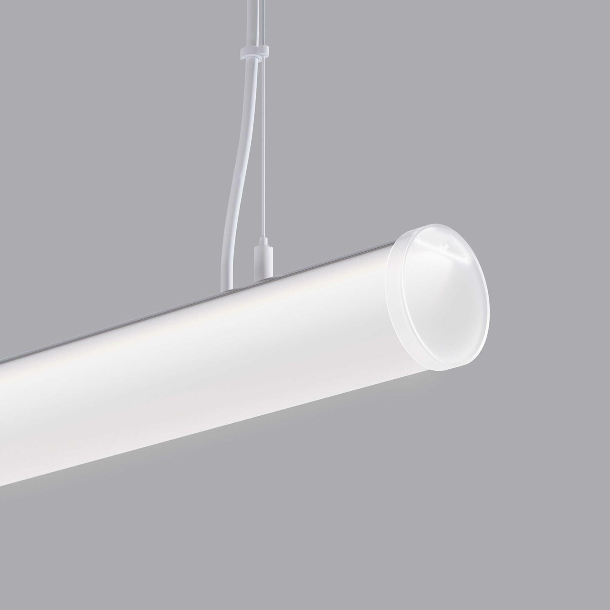 LED profilio HOUSTON užbaigimas, baltas