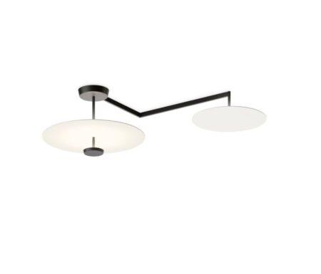 3x13,5W LED lubinis šviestuvas FLAT, baltas, 2700K, dimeriuojamas