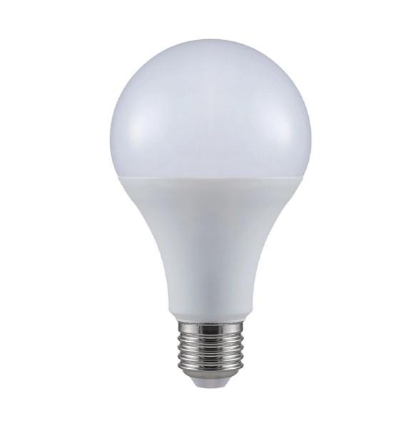 20W LED lemputė, A80, E27, termoplastinė, 4000K, 200°