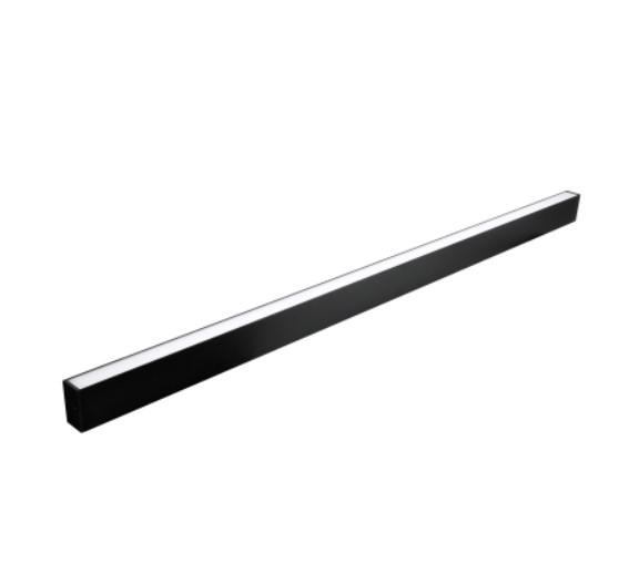 30W LED linijinis šviestuvas LORIEN, 120cm, juodas, 3000K