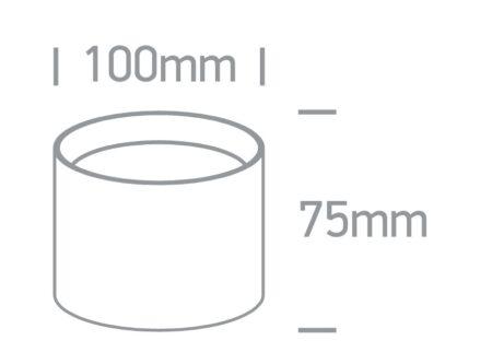 12W LED paviršinis šviestuvas, baltas, 3000/4000/5000K, IP44, 12112D/W/V