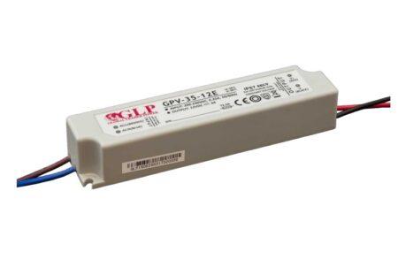 36W LED maitinimo šaltinis GLP, 24V/1.5A, IP67