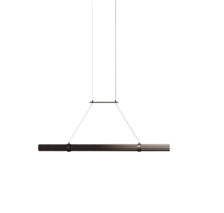 30W LED pakabinamas šviestuvas NIRO, juodas, 2700K, dimeriuojamas