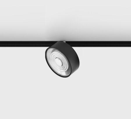 6,3W LED šviestuvas SOL MINI į magnetinę sistemą IN_LINE, juodas, 4000K, 48V, 45°, 2G