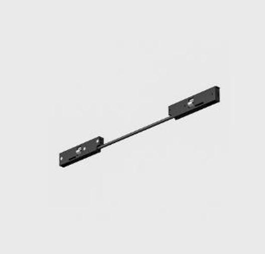 Magnetinės sistemos PICO_LINE bėgelio lankstus elektrinis sujungimas, juodas