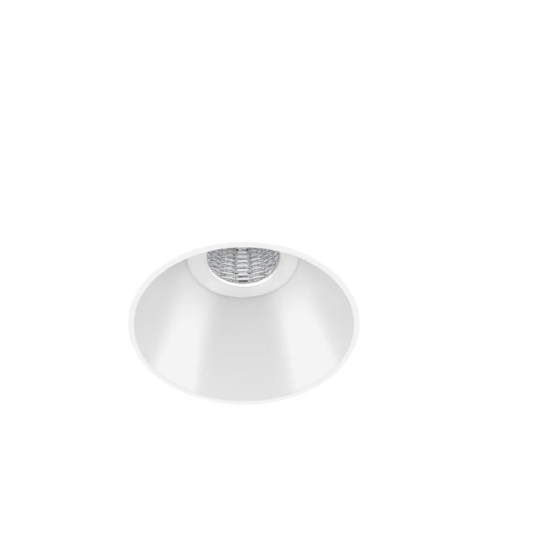 6W LED užglaistomas šviestuvas SHOT LIGHT S, baltas, 3000K, 39°, DALI