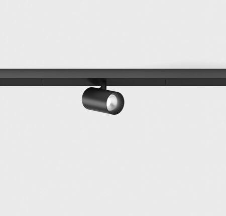 3,5W LED šviestuvas TUB XS A į magnetinę sistemą MINI_LINE 42, juodas, 3000K, dimeriuojamas