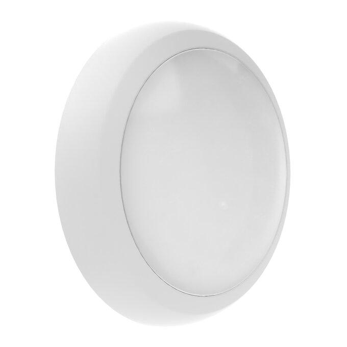 9/13/16W LED plafonas BULKHEAD COMBO ROUND, baltas, 3000/4000/5700K, IP65