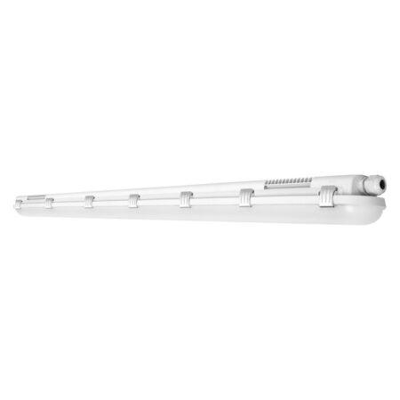 47,6/55,2/63,3/73W LED linijinis šviestuvas DAMP PROOF HE, pilkas, 150cm, 4000K, IP65