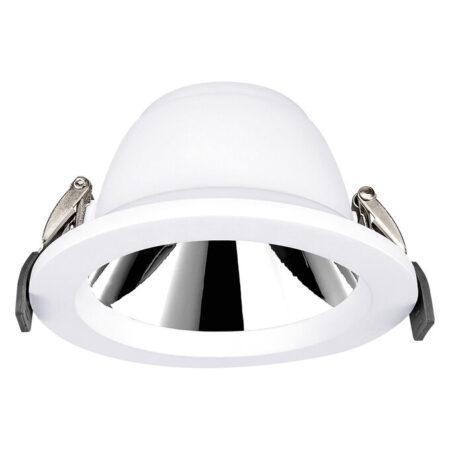 7/10/13W LED įleidžiamas šviestuvas COMFORT, baltas, 3000/4000K, 55°, IP44, DALI, UGR19