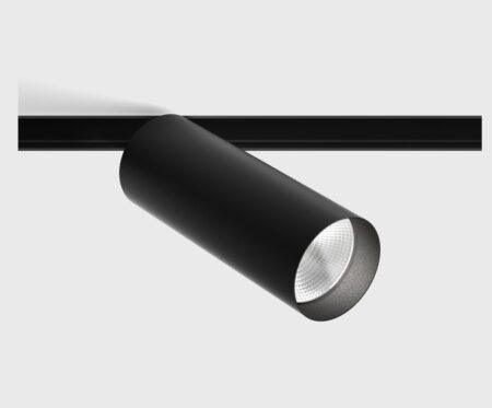 19W LED šviestuvas TUB M A 140 į magnetinę sistemą IN_LINE, juodas, 3000K, 50°