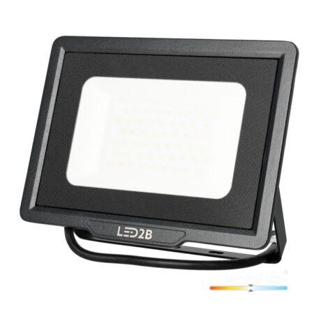 100W LED prožektorius MH, juodas, 4000K