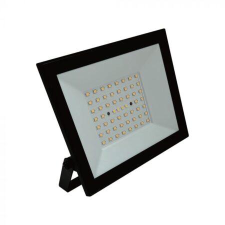 50W LED prožektorius, juodas, 6500K