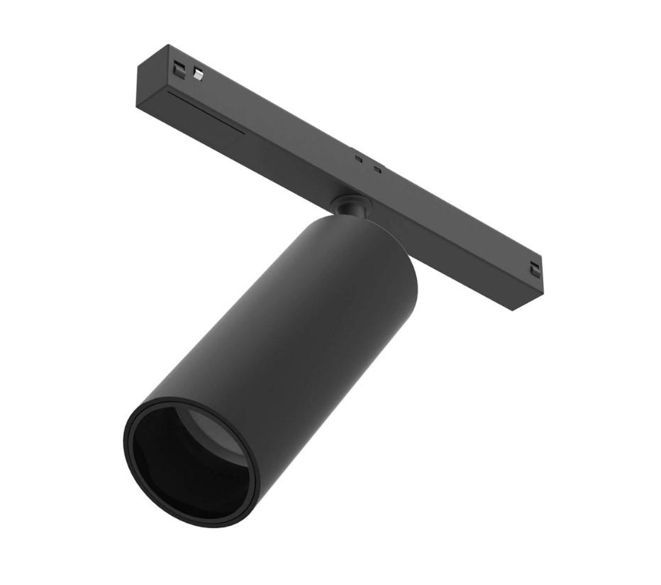 12,5W LED akcentinis šviestuvas SPOT 120 į magnetinę sistemą FLOS, juodas, 3000K, dimeriuojamas