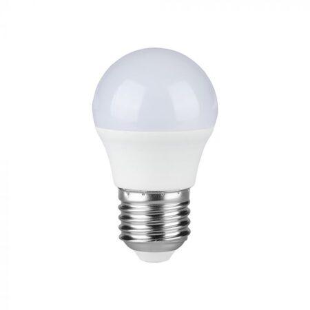 6,5W LED lemputė, E27, G45, 4000K, 180°