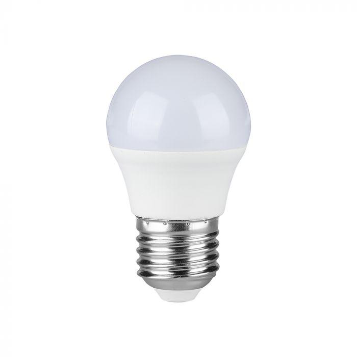 6,5W LED lemputė, E27, G45, 4000K, 180°