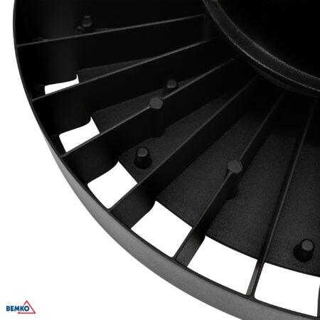 100W LED UFO šviestuvas VOYAGER, juodas, 4000K, IP65, 120°