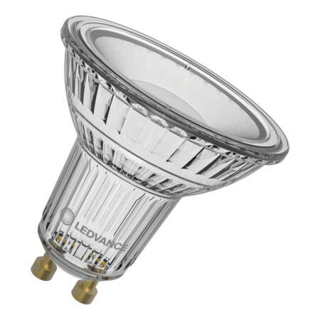 6,9W LED lemputė, GU10, PAR16, 120°, 2700K, dimeriuojama