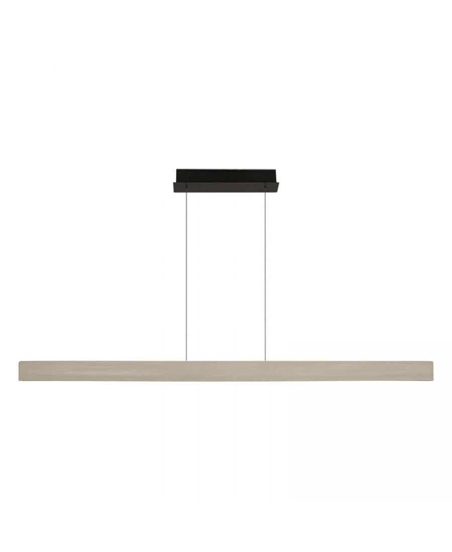 40W LED linijinis pakabinamas šviestuvas, aliuminio sp., 3000K, 120cm, dimeriuojamas, 25195