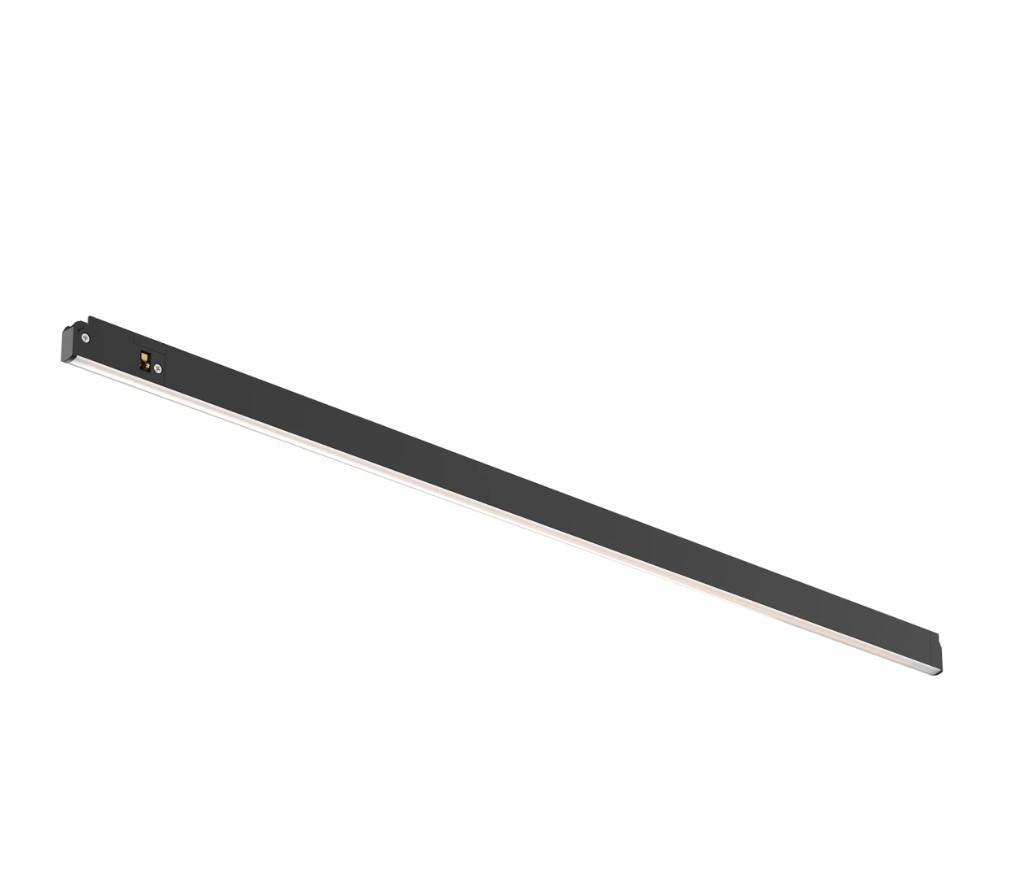 5W LED linijinis šviestuvas LIGHT STRIPE DIFFUSED į magnetinę sistemą FLOS, juodas, 3000K, dimeriuojamas