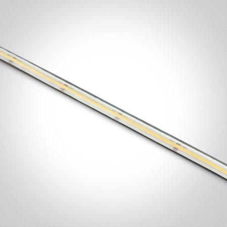 8W/m lanksti COB LED juosta, 24V, IP67, 320LEDs/m, 4000K, 5m ritė, 7844W/C