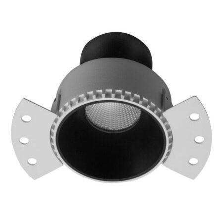 Užglaistomas šviestuvas XPOLI, GU10, juodos/baltos sp.
