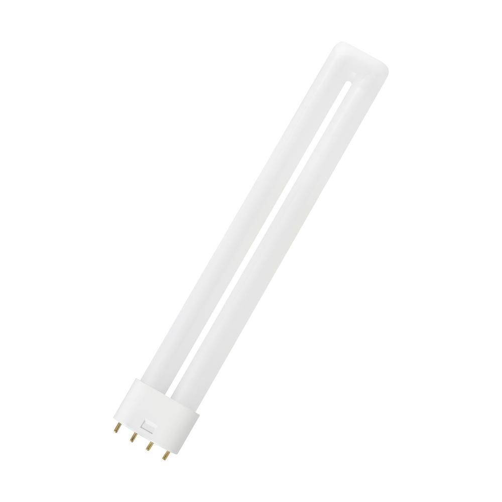 17W LED lemputė DULUX, 2G11, matinės baltos sp., 140°, 4000K, dimeriuojama